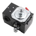 thumbnail image 2 of Interrupteur de Pression d'Air, Interrupteur de Contrôle de Compresseur d'Air, 1 Pce Compresseur d'Air Durable pour Compresseur d'Air 135-175PSI Usage Intensif 26Amps, 2 of 8