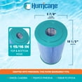 thumbnail image 2 of Hurricane HF6430-01M Elite Aseptic Pool and Spa Filter Cartridge Replacement, 2 of 8
