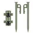thumbnail image 3 of jinwen Support de Tige d'Auvent Stable Support de Tube Fixe Support de Tige d'Auvent Coupe-Vent Vert, 3 of 9