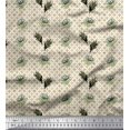 thumbnail image 1 of Soimoi polyester Crepe Fabric Curve Diamond,Leaves & Floral Artistic Decor Fabric Printed Yard 42 Inch Wide, 1 of 3