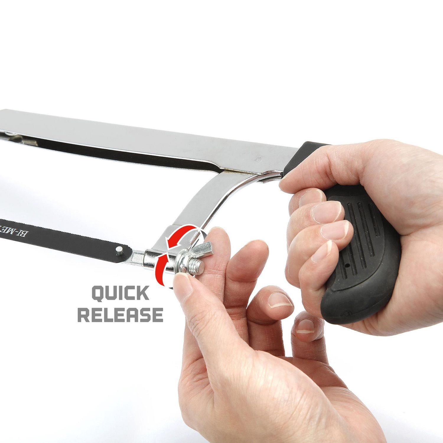 Swiss Tech 12 inch Heavy Duty Steel Hacksaw