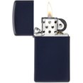 thumbnail image 3 of Zippo 1639 Slim Navy Matte Metal Refillable Windproof Lighter, 3 of 4