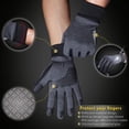 thumbnail image 4 of EIGTHTAIL Gants d'Hiver Hommes Femmes Écran Tactile Gants Chauds pour Temps Froid Gants de Travail pour Congélateur Ensemble pour Course Conduite Cyclisme Travail Randonnée, 4 of 6