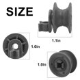 thumbnail image 2 of 12 Pack 4581DD3002A Roulettes de Rechange pour Lave-Vaisselle Ldf6920st, 2 of 5