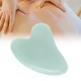 thumbnail image 4 of Guasha Massage Tool,  Gua Sha Facial Tool Convenient With 1pcs For Neck Face, Backhand Peach Heart Light Green, 4 of 8