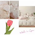 thumbnail image 4 of Ensemble de Housse de Couette Format Simple Rose Fleurs Literie Housse de Couette avec Fermeture Éclair Housse de Couette en Microfibre Douce et Taie d'Oreiller, 4 of 7