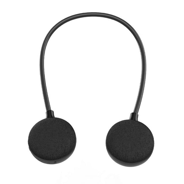 Portable Speaker Bluetooth 5.0 Wireless Speakers For Home Theater System Neck Wearable Gray