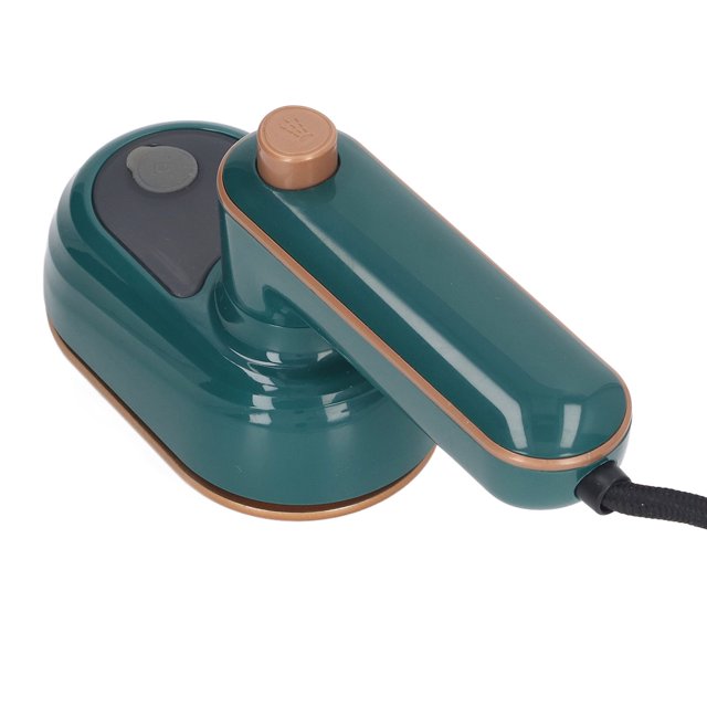 Mini Fer à Vapeur, Humide 38W Portable Rotatif Mini Machine à Repasser à Main Prise US 100-240V Conduction Thermique Rapide pour la Maison