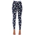thumbnail image 1 of White Mark Legging Imprimé Chat Super Doux pour Femmes, 1 of 5