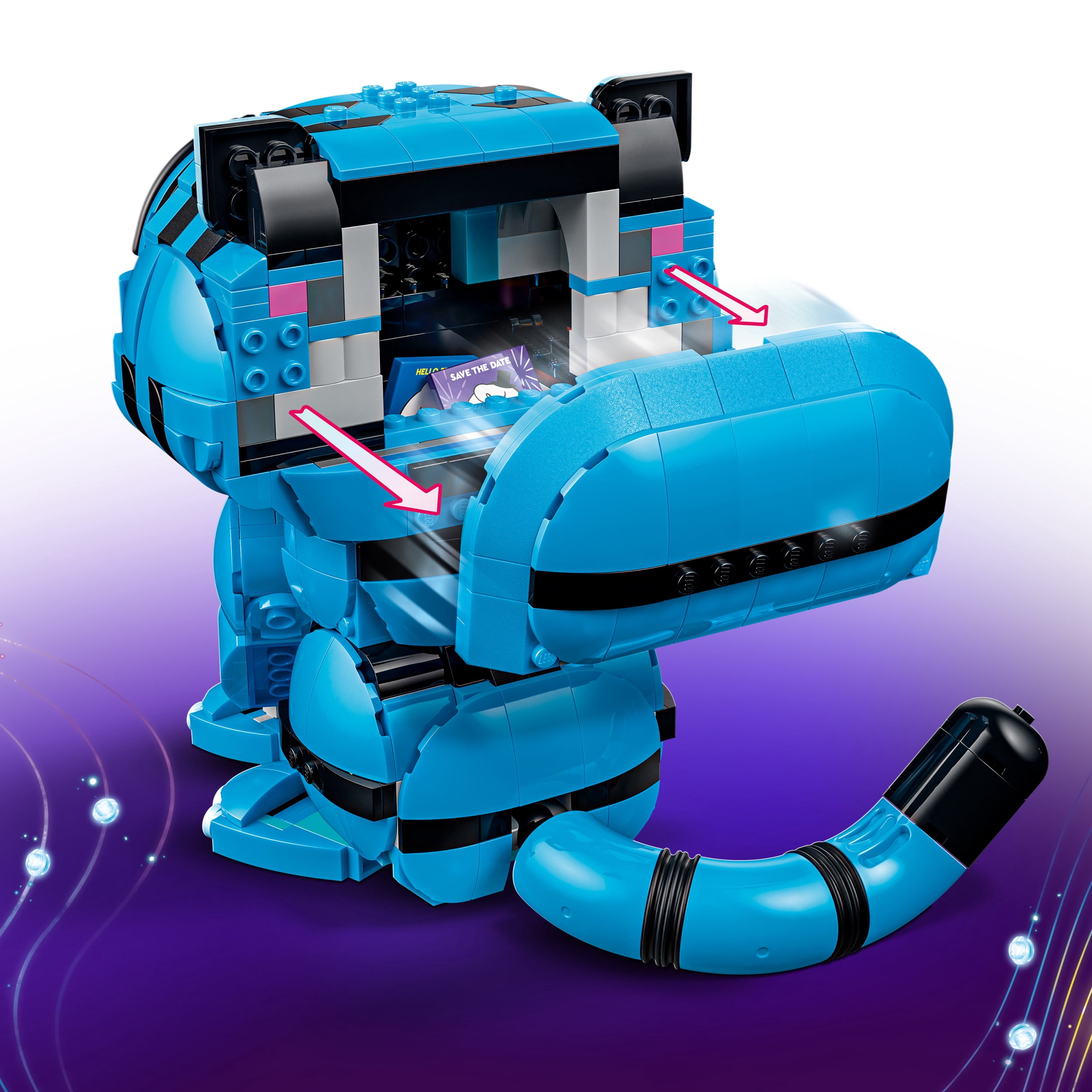 LEGO Les guerrières de la K-pop Le tigre Derpy et la pie Suzy, 72537