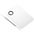 thumbnail image 4 of Makeup Mixing Palette Stainless Steel Cosmetic Makeup Palette with Spatula, 4 of 10