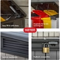 thumbnail image 3 of Keter KET-237831 Elite Store Outdoor Storage Shed Patio Furniture for Tools, 3 of 12