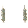thumbnail image 4 of yingyy Wire Wrapped Charm Hanging Pendant Colorful Exquisite Crystal Crafting Necklace Keychains Earrings Accessories Green Aventurine 2Set, 4 of 6