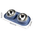 thumbnail image 3 of Pet Bowl Alls In One Pet Bowl Cats Food Bowl High Foot Cats Bowl Dog Bowl High Foot Feeding Plastic Kitty Bowl Cats Food Bowl Water Bowl High Foot Bowl For Pet, 3 of 6