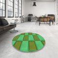 thumbnail image 4 of Ahgly Tapis Rectangulaire Lavable en Machine, Algues Vertes, 2 Pieds x 5 Pieds, 4 of 7