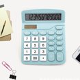 thumbnail image 4 of Desk Calculator Large Display Calculator Dual-Power Handheld Desk Calculator with 12 Digit Large Lcd Display for Students & Kids, 4 of 7