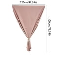 thumbnail image 2 of Pink Blackout Curtains Punch-Free Window Shade With Polyester Fabric, Easy Installation For Bedroom Sun Protection And Privacy 47.24X78.74X0.79In 0.55Lb, 2 of 7