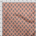 thumbnail image 3 of oneOone Polyester Lycra Fabric Leaves & Floral Block Print Sewing Fabric BTY 56 Inch Wide, 3 of 4