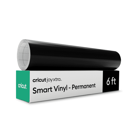 Cricut Joy Xtra™ Smart Vinyl™ Matless Permanent Vinyl (9.5 in x 6 ft), Black