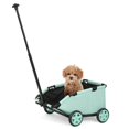thumbnail image 1 of Poussette mini Pliable pour Chien, Équipée d'Une Corde de Sécurité, d'Un Panier de Rangement et d'Un Coussin de Siège Intégré, avec Poignée Rétractable, Convient aux Voyages, au Magasinage, à la Marche et aux Jeux, 1 of 18