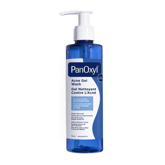 Gel Nettoyant Contre L’Acné PanOxyl, 2 % d’acide salicylique, aide à éliminer l’acné