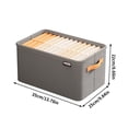 thumbnail image 1 of Pant Organizer Storage Box, Heavy Duty Clothes Grids Folding Storage Bin, Versatile Layered Wardrobe Organizer for Home Closet with Space-Saving Design, 1 of 1