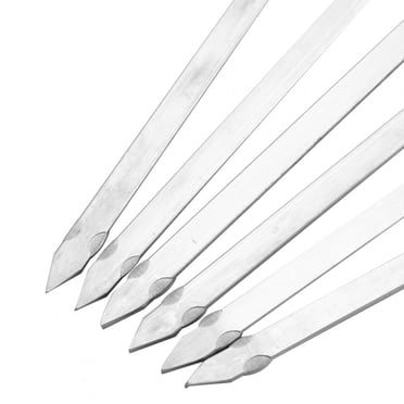 YLSHRF BBQ Skewers, Skewers, Stainless Steel For Outdoor Family