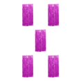 thumbnail image 1 of Wweixi Customized Fringe Curtain For Exquisite Anniversary Party Decorations Luster Rose Red 5Set, 1 of 4