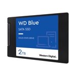 WD bleu 3D NAND SATA SSD WDS200T2B0A - SSD - 2 TB - interne - 2.5" - SATA 6Gb/s
