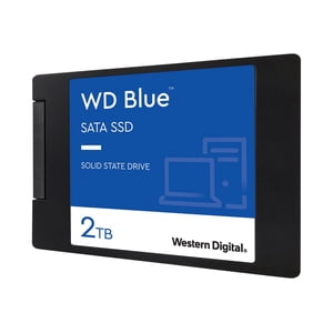WD bleu 3D NAND SATA SSD WDS200T2B0A - SSD - 2 TB - interne - 2.5" - SATA 6Gb/s