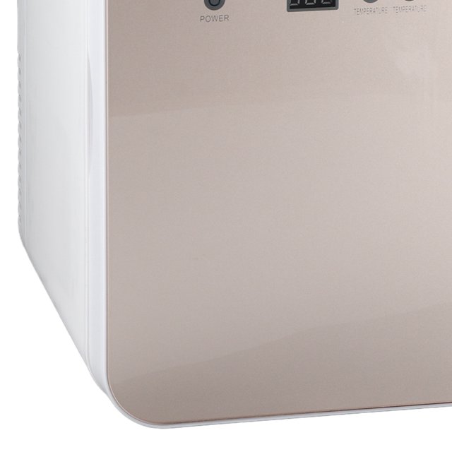 Dual-Use Electric Freezer, Car Refrigerator, Magnetic Suction Door for Home Office US Plug 110V