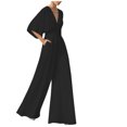 thumbnail image 2 of Babysbule Pantalons pour Femmes Combinaison Décontractée à Manches Courtes Européenne et Américaine, 2 of 6