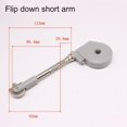 thumbnail image 1 of 1pc Support Rod Household Furniture Hardware Hydraulic Buffer Up-down Support Dressing Table 90°/105° Zinc Alloy Support Rod, 1 of 6