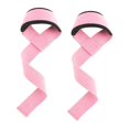 thumbnail image 2 of koolsoo 2 Pcs Weight Lifting Straps Weight Straps Strength Training Lifting Wrist Straps Pink, 2 of 9