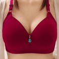 thumbnail image 4 of Yuyuzo Push up Bras for Women Solid Color Full Coverage Adjustable Strap Breathable Everyday Bras, 4 of 4