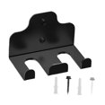 thumbnail image 2 of Siruishop Barbell Rack Wall Mount with Screws Barbell Holder Heavy Duty Barbell Mount Rack 3 Hooks, 2 of 8