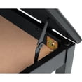 thumbnail image 4 of Gator Banc de Piano en Bois Deluxe (Noir), 4 of 11
