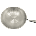 thumbnail image 2 of Verka 3-Ply Stainless Steel Copper Hammered Wok, 28cm, 2 of 6