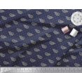 thumbnail image 3 of Soimoi Silk Fabric Fish Block Decor Fabric Printed Yard 42 Inch Wide, 3 of 3