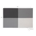 thumbnail image 2 of Vinyl Placemat Tempo Grey - Ensemble De 12, 2 of 3
