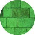 thumbnail image 1 of Ahgly Company Tapis d'Intérieur Lavable en Machine Carré Vert Lime, 3 Pieds Carré, 1 of 7