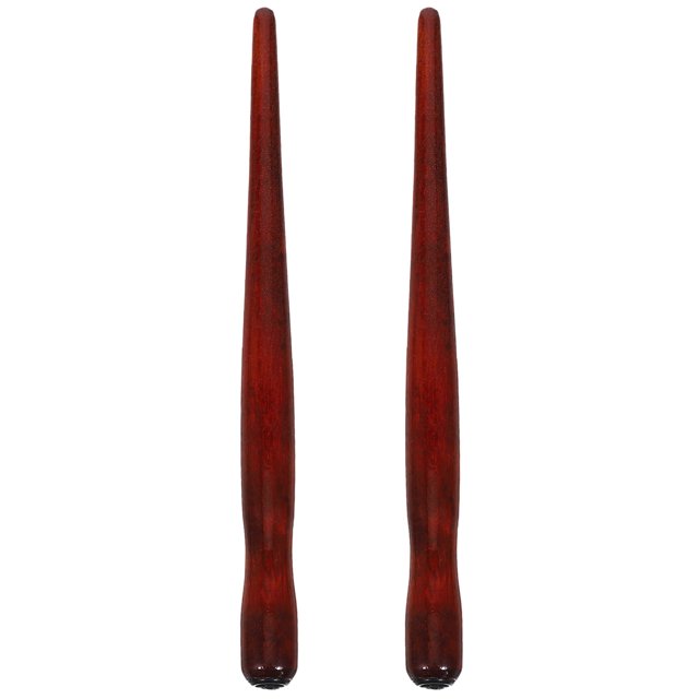 2 Pcs Porte-Stylo Calligraphie Usage Quotidien Bois Porte-Stylo Trempé Porte-Peigne Calligraphie