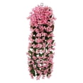 thumbnail image 2 of Simulated Rose Bouquets Simulated Flower Wall Hanging Baskets Decorative Landscaping Artificial Flowers Rattan Home Decor Flowers, 2 of 5
