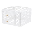 thumbnail image 1 of IRIS 61 cm Dog Exercise Playpen White 4-Panel, 1 of 17