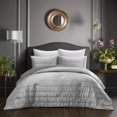 thumbnail image 1 of Grace Living Zymir Ensemble de Couette en Velours Écrasé - Canal Touffeté, 1 of 5