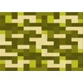 thumbnail image 1 of Ahgly Company Machine Washable Indoor Rectangle Transitional Oak Brown Area Rugs, 7' x 9', 1 of 7