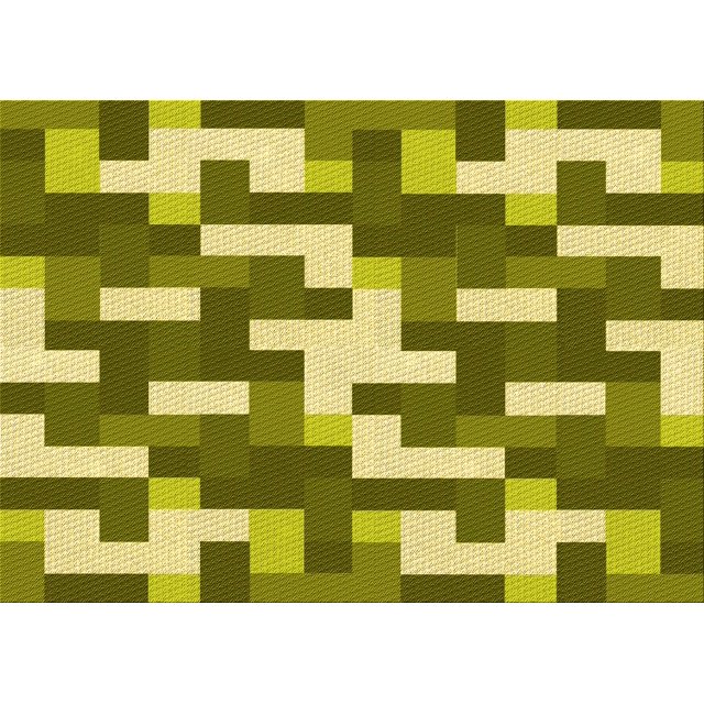 Ahgly Company Machine Washable Indoor Rectangle Transitional Oak Brown Area Rugs, 7' x 9'