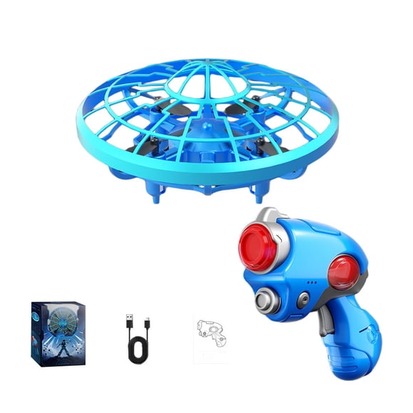 CJiaWei High Speed Mini UFO Flying For Kids And Adults With LED Lights Cool Hovering Disks For Indoor Outdoor Play