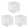 thumbnail image 1 of relayinert Mini Organisateur de Colliers en Forme de Bonbon Rangement de Colliers Transparent 10*10*10cm 3Set, 1 of 6
