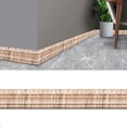 thumbnail image 2 of Agiferg Self Adhesive Flexible Foam Molded 3D Adhesive Decorative Wall Molding Line Baseboard Wallpaper Border Waterproof Wall Sticker For Living Room, 2 of 2